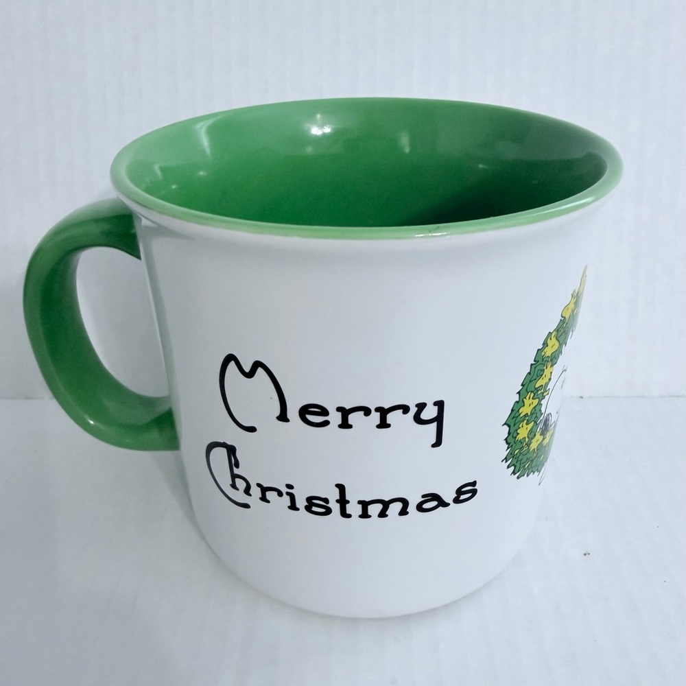 Gibsons Peanuts Characters Oversized Merry Christmas Ceramic Holiday Mug